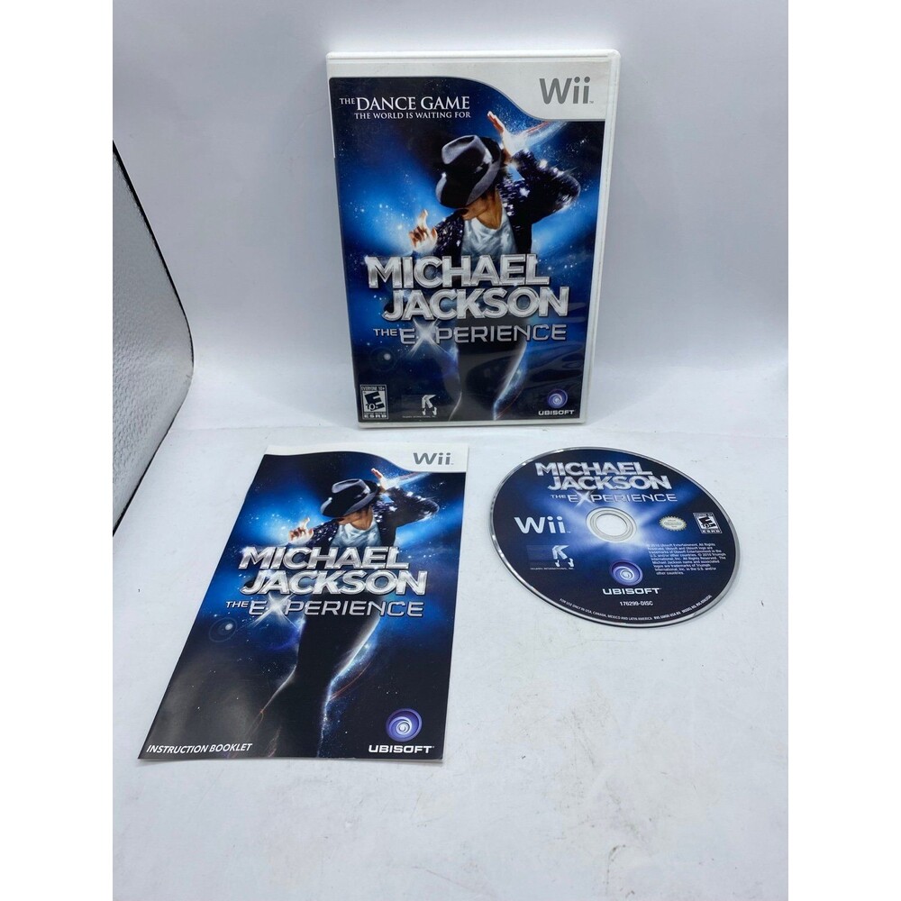 Michael Jackson: The Experience (Nintendo Wii) Complete w/Manual clean Jaafar MJ